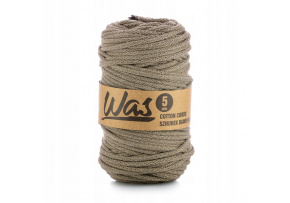 Sznurek bawełniany 5mm, 100m kolor Ciemny beżowy