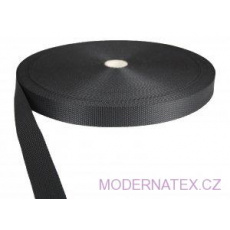 Pas polipropylenowy 25 mm - czarny Pas polipropylenowy 25 mm - czarny