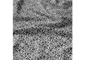 Tkanina bawełniana wzór Lampart szary Tkanina bawełniana wzór Lampart szary