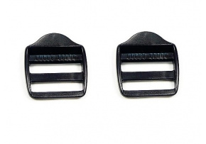 Plastikowy regulator samozaciskowy 20 mm - Czarny wzór 2 Plastikowy regulator samozaciskowy 20 mm - Czarny wzór 2