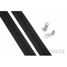 Zamek spiralny czarny 8 mm, metraż Zamek spiralny czarny 8 mm, metraż