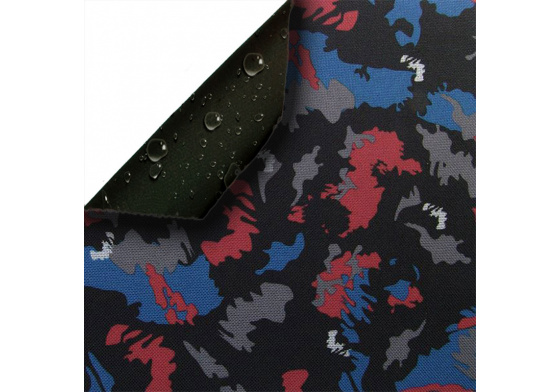 Vodu odpuzující látky kordura vzor MORO MODRÉ