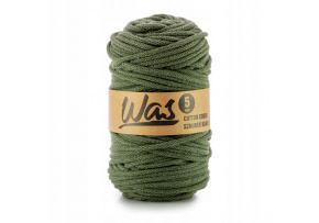 Sznurek bawełniany 5mm, 100m kolor Khaki