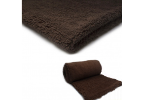 Minky Baranek kolor Ciemnobrązowy