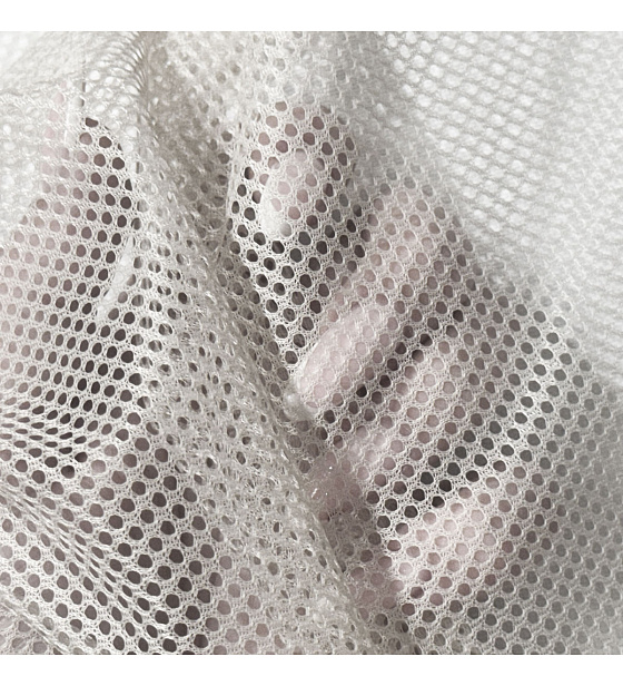 Síť polyesterová pro oblečení Bílá, oko 2x2mm