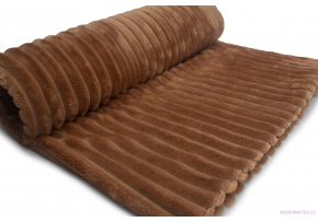 Minky paski kolor Toffi Minky paski kolor Toffi