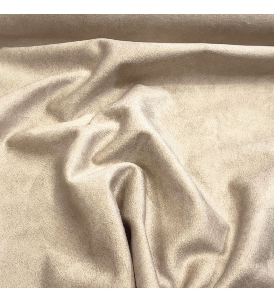 Velurová potahová látka Salvador Beige pro nábytek, metráž - Pet Proof