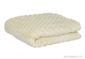 Minky z kropkami kolor Ecru Minky z kropkami kolor Ecru