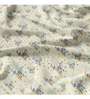 Tkanina bawełniana wzór ORIENTAL NEW BIALY