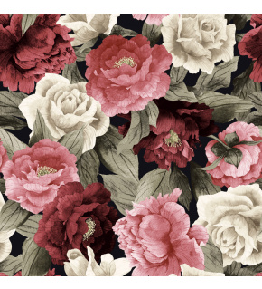 Welurowa tkanina obiciowa z nadrukiem 401067-101