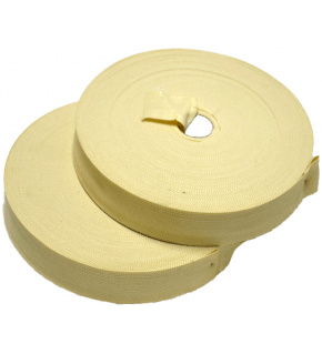 Lamówka poliestrowa 40mm kolor ecru