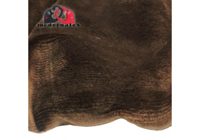 Minky jednokolorowe kolor c.Brązowy