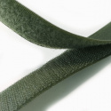 Taśma rzep (komplet) - Khaki 100 mm x 25 m