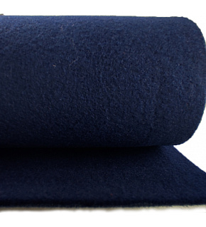 Filc techniczny 3 mm kolor Granatowy, szerokość 150 cm