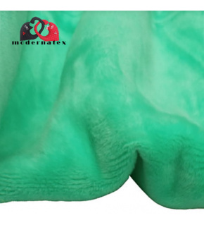 Minky jednokolorowe kolor Mentolowy