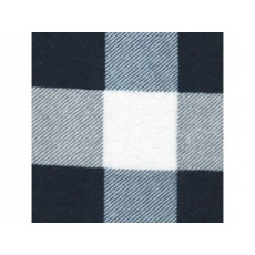 Tkanina flanelowa czarno-biała 4x4 kratkа Tkanina flanelowa czarno-biała 4x4 kratkа