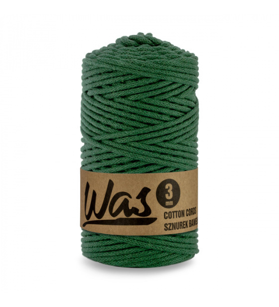 Bavlněná šňůra 3mm, 100m, ULTRAMARIN