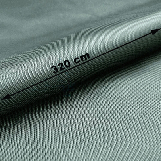 Wodoodporna tkanina Oxford Teflon, szerokość 320 cm, kolor Szary