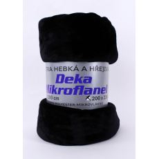 24 Deka mikro Xpoze Lux 150x200-varianta černa.-150x200 24 Deka mikro Xpoze Lux 150x200-varianta černa.-150x200