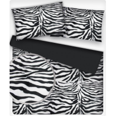 Minky wzór czarna Zebra Minky wzór czarna Zebra