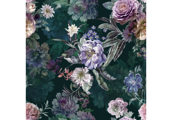 Welurowa tkanina obiciowa z nadrukiem 390432-003