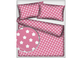 Tkanina bawełniana Pierniki białe na amarantowym tle Tkanina bawełniana Pierniki białe na amarantowym tle