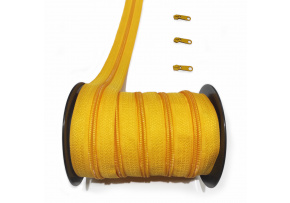 Zamek spiralny kolor Żółty 5 mm, metraż Zamek spiralny kolor Żółty 5 mm, metraż