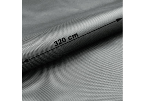 Wodoodporna tkanina Oxford Teflon, szerokość 320 cm, kolor Szary