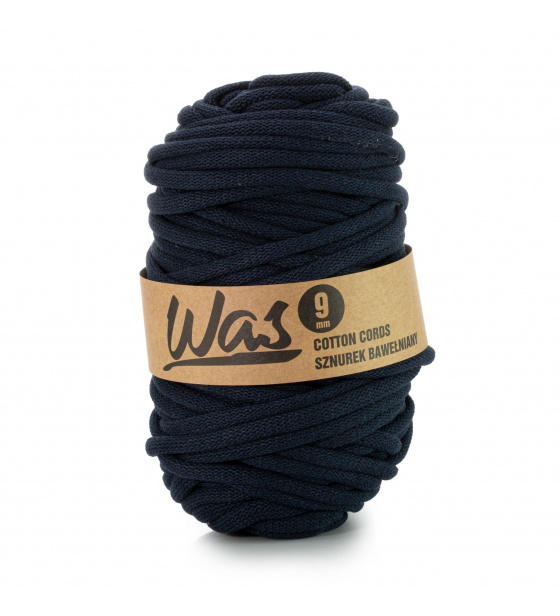 Bavlněná šňůra 9mm, 50m, granat 310