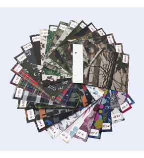 Wzornik tkanin wodoodpornych Kodura 600x300, wzory