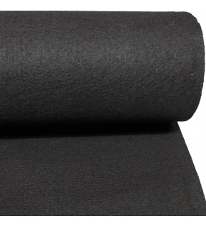 Filc techniczny 4 mm kolor Czarny, szerokość 100 cm