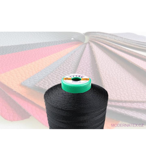 Čalounická šicí nitě TYTAN 60 1000 m barva černá 2799