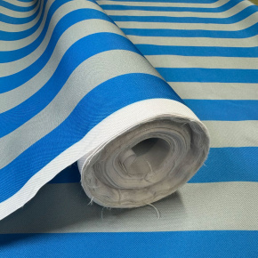 Tkanina zewnętrzna na leżaki i hamaki ogrodowe, kolor szaro-niebieski, 5 cm
