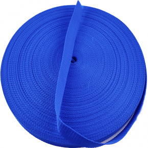 Taśma nośna 25 mm kolor Niebieski (50m)