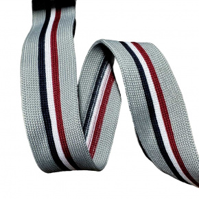 Taśma lampas 30 mm kolor Szary Multi - 07