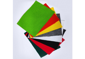 Wzornik tkanin, filc dekoracyjny 3 mm 300 gr Wzornik tkanin, filc dekoracyjny 3 mm 300 gr