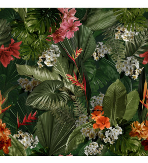 Welurowa tkanina obiciowa z nadrukiem 390987-004