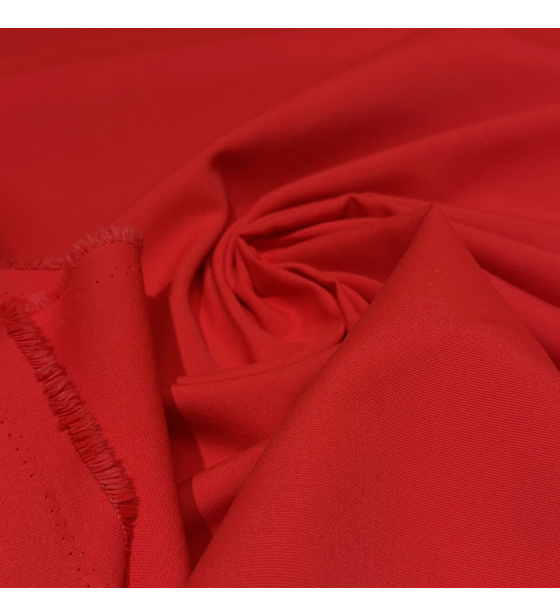 Komfort - Nepromokavá látka na zahradní nábytek a polštáře, odolná vůči UV-WR záření, Červená