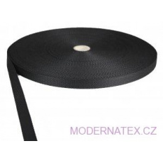 Pas polipropylenowy 15 mm - czarny Pas polipropylenowy 15 mm - czarny