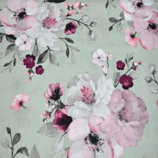 Tkanina bawełniana wzór Kwiaty 1475
