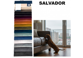 Wzornik tkanin welurowych Salwador Pet Proof Wzornik tkanin welurowych Salwador Pet Proof