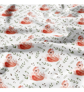 Tkanina bawełniana wzór Wiewiórka
