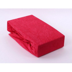 Prześcieradło frotte EXCLUSIVE z gumką 200x220 - Czerwony Prześcieradło frotte EXCLUSIVE z gumką 200x220 - Czerwony