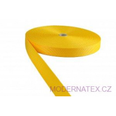 Pas polipropylenowy 25 mm - żółty Pas polipropylenowy 25 mm - żółty