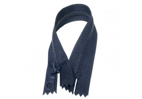 Zamek kostka 5 mm 25 cm Nierozdzielczy Granatowy