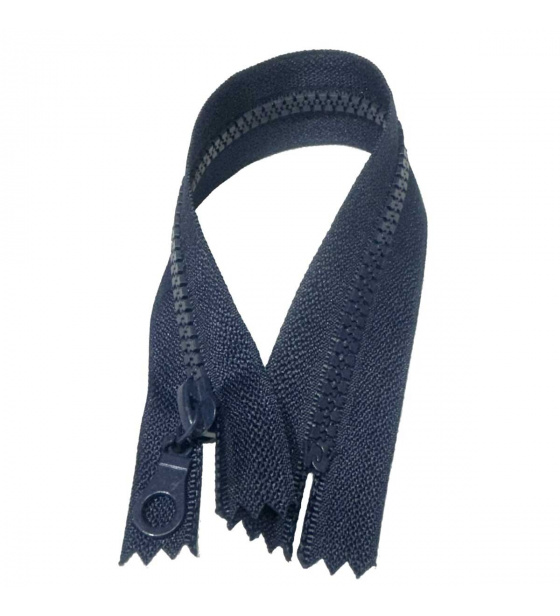 Zamek kostka 5 mm 25 cm Nierozdzielczy Granatowy