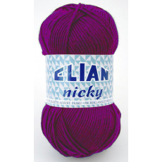 Włóczka Elian Nicky 4967 kolor fioletowy Włóczka Elian Nicky 4967 kolor fioletowy