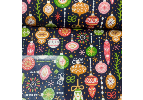 Tkanina bawełniana wzór Dekoracje Świąteczne Tkanina bawełniana wzór Dekoracje Świąteczne