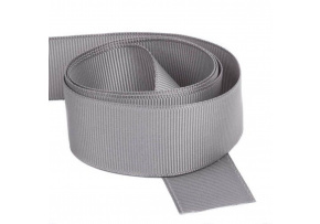 Taśma Rypsowa 30mm kolor j.szary, rolka 50m