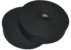 Lamówka poliestrowa 15mm kolor czarny